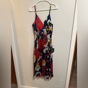 COPY - Lulus Strappy Floral Midi Dress
